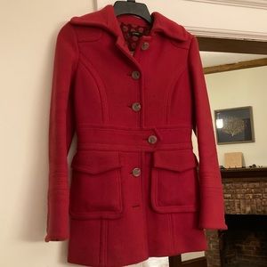 J.Crew 3/4 length wool jacket size 2